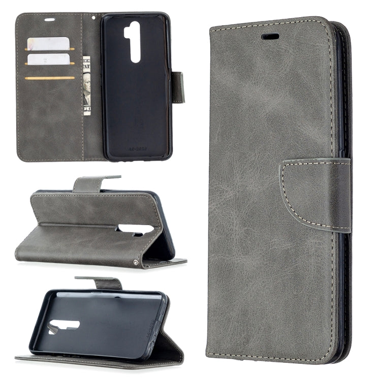 Retro Lambskin Texture Pure Color Horizontal Flip PU Leather Case with Holder & Card Slots & Wallet & Lanyard