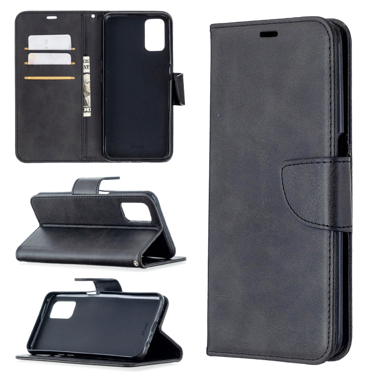 Retro Lambskin Texture Pure Color Horizontal Flip PU Leather Case with Holder & Card Slots & Wallet & Lanyard