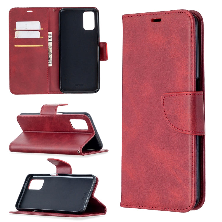 Retro Lambskin Texture Pure Color Horizontal Flip PU Leather Case with Holder & Card Slots & Wallet & Lanyard