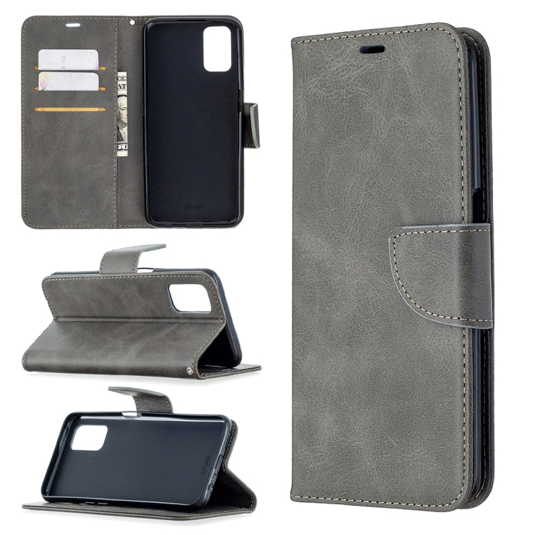 Retro Lambskin Texture Pure Color Horizontal Flip PU Leather Case with Holder & Card Slots & Wallet & Lanyard
