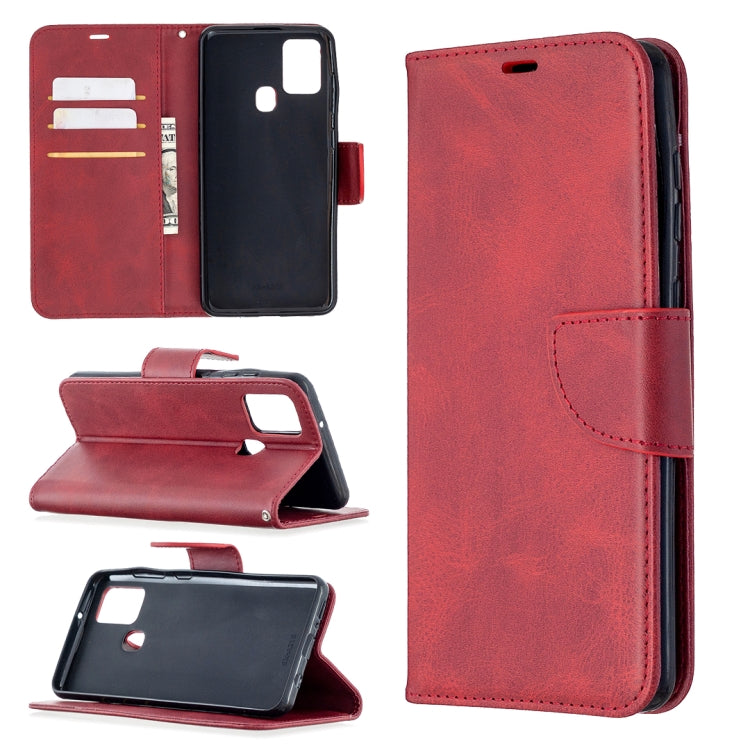 Retro Lambskin Texture Pure Color Horizontal Flip PU Leather Case with Holder & Card Slots & Wallet & Lanyard