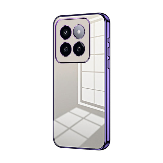 Transparent Plating Fine Hole Phone Case