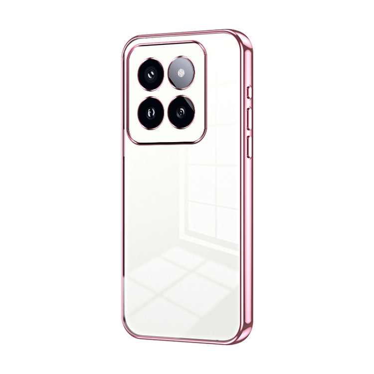 Transparent Plating Fine Hole Phone Case