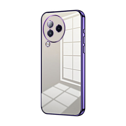 Transparent Plating Fine Hole Phone Case