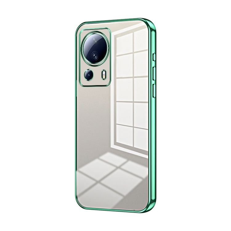 Transparent Plating Fine Hole Phone Case
