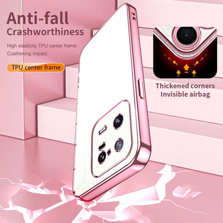 Transparent Plating Fine Hole Phone Case