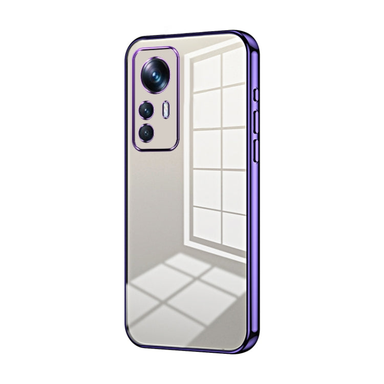 Transparent Plating Fine Hole Phone Case
