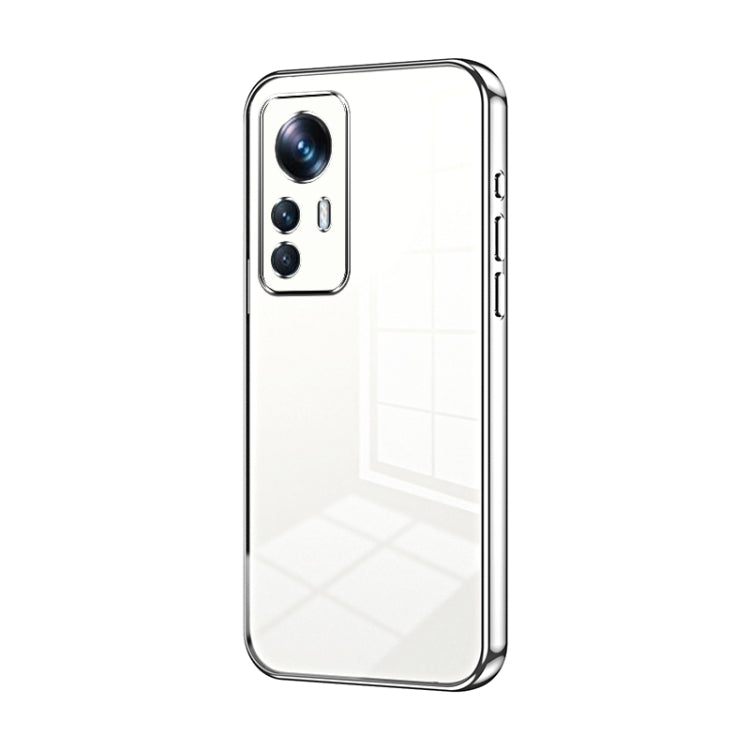 Transparent Plating Fine Hole Phone Case, For Xiaomi 12T Pro, For Xiaomi 12 Pro / 12S Pro, For Xiaomi 12S, For Xiaomi 12 Lite