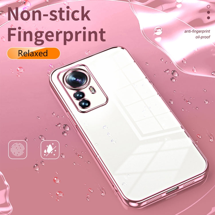 Transparent Plating Fine Hole Phone Case