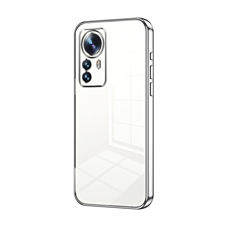 Transparent Plating Fine Hole Phone Case, For Xiaomi 12T Pro, For Xiaomi 12 Pro / 12S Pro, For Xiaomi 12S, For Xiaomi 12 Lite