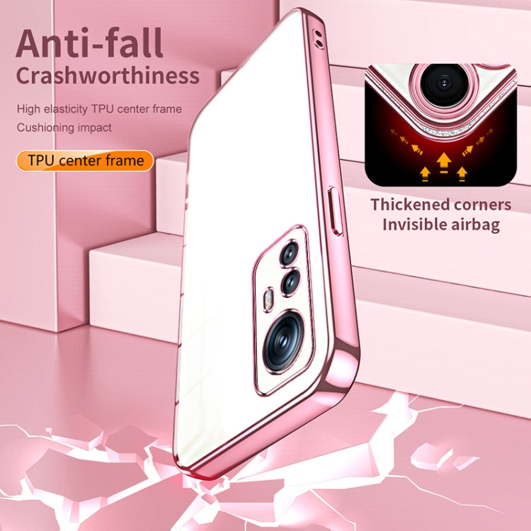 Transparent Plating Fine Hole Phone Case