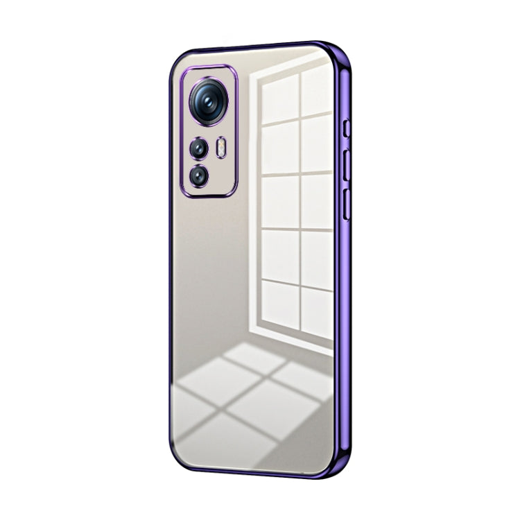 Transparent Plating Fine Hole Phone Case