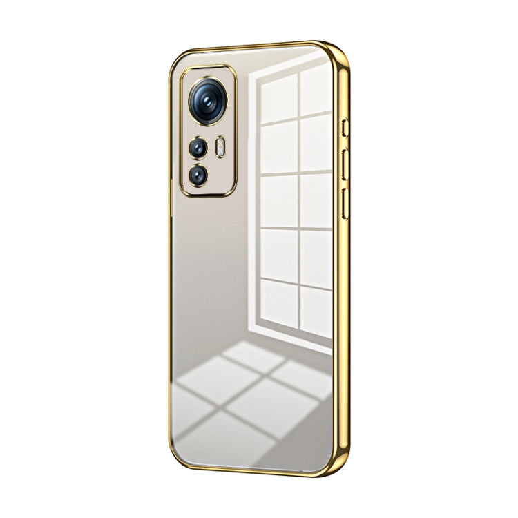 Transparent Plating Fine Hole Phone Case