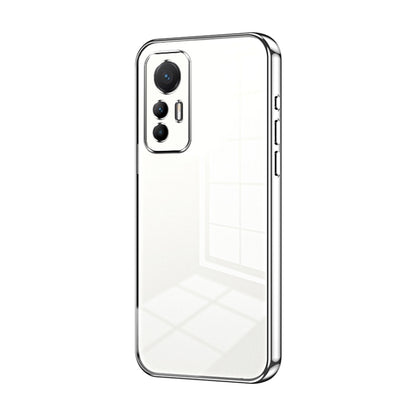 Transparent Plating Fine Hole Phone Case, For Xiaomi 12T Pro, For Xiaomi 12 Pro / 12S Pro, For Xiaomi 12S, For Xiaomi 12 Lite