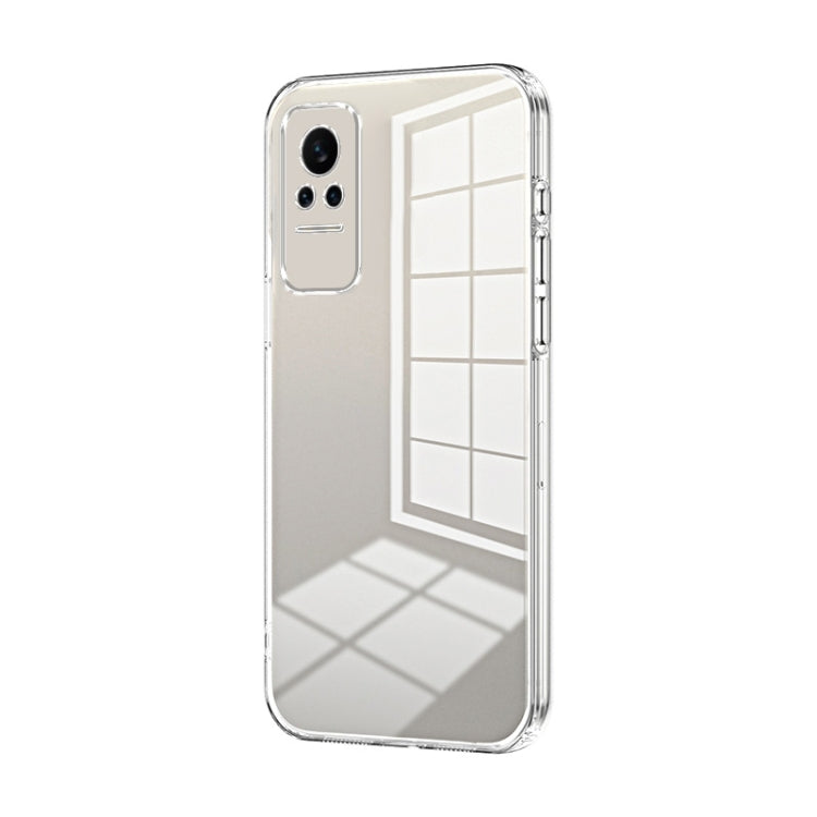 Transparent Plating Fine Hole Phone Case