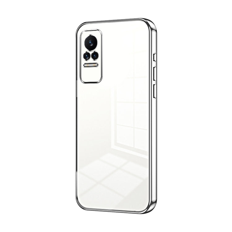 Transparent Plating Fine Hole Phone Case