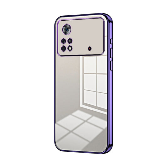 Transparent Plating Fine Hole Phone Case