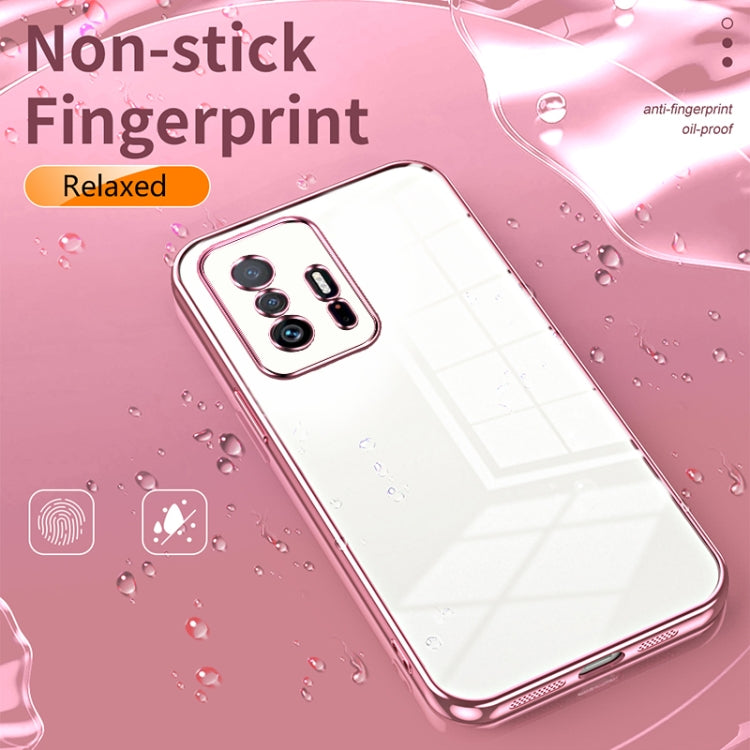 Transparent Plating Fine Hole Phone Case, For Xiaomi 11T / 11T Pro, For Xiaomi Mix 4, For Xiaomi Mi 10S