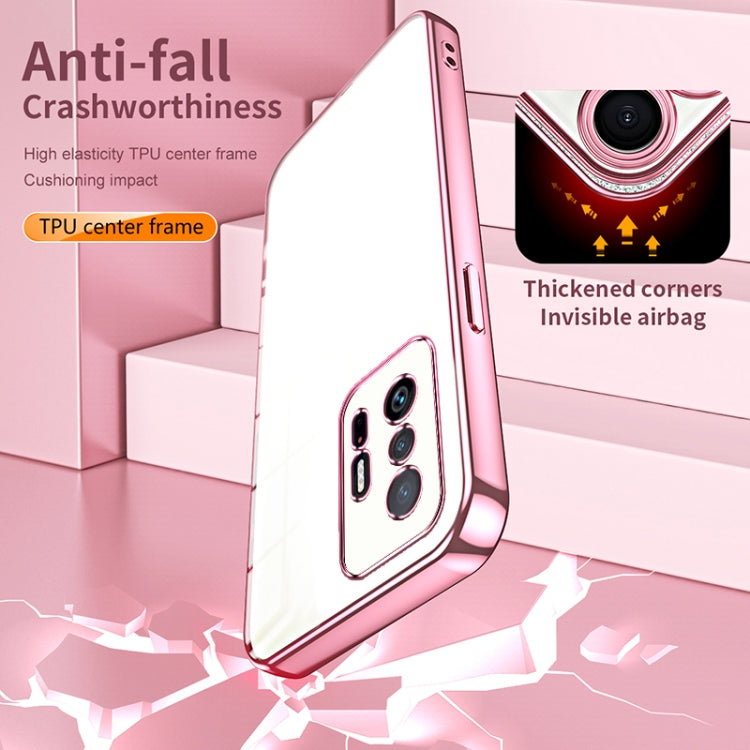 Transparent Plating Fine Hole Phone Case