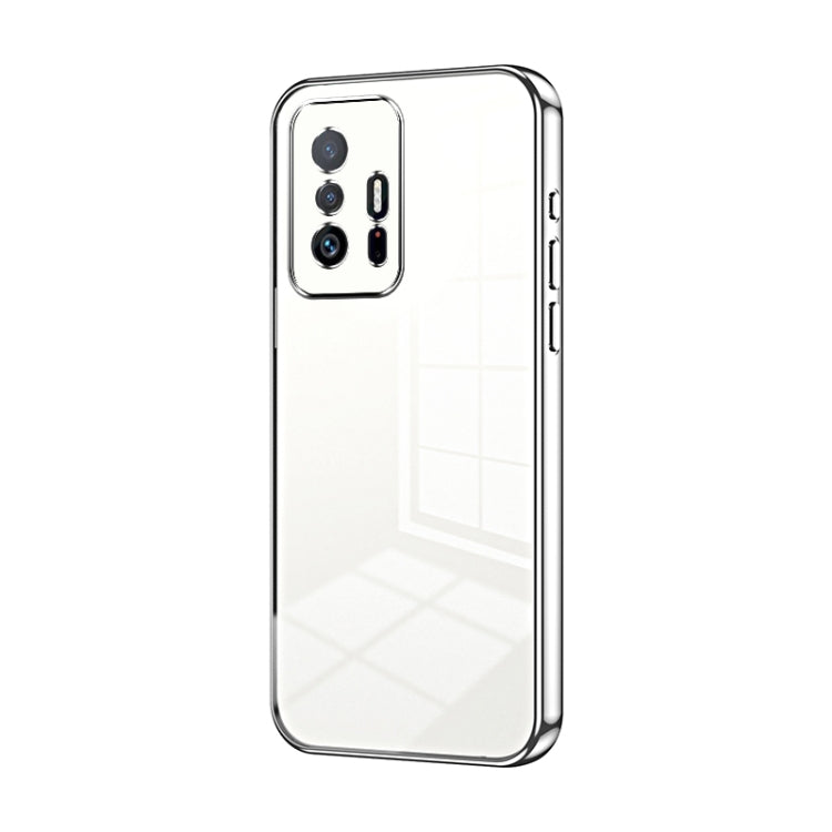 Transparent Plating Fine Hole Phone Case