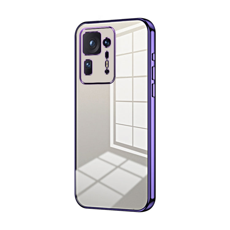 Transparent Plating Fine Hole Phone Case