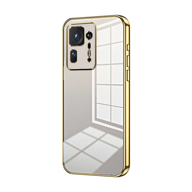 Transparent Plating Fine Hole Phone Case