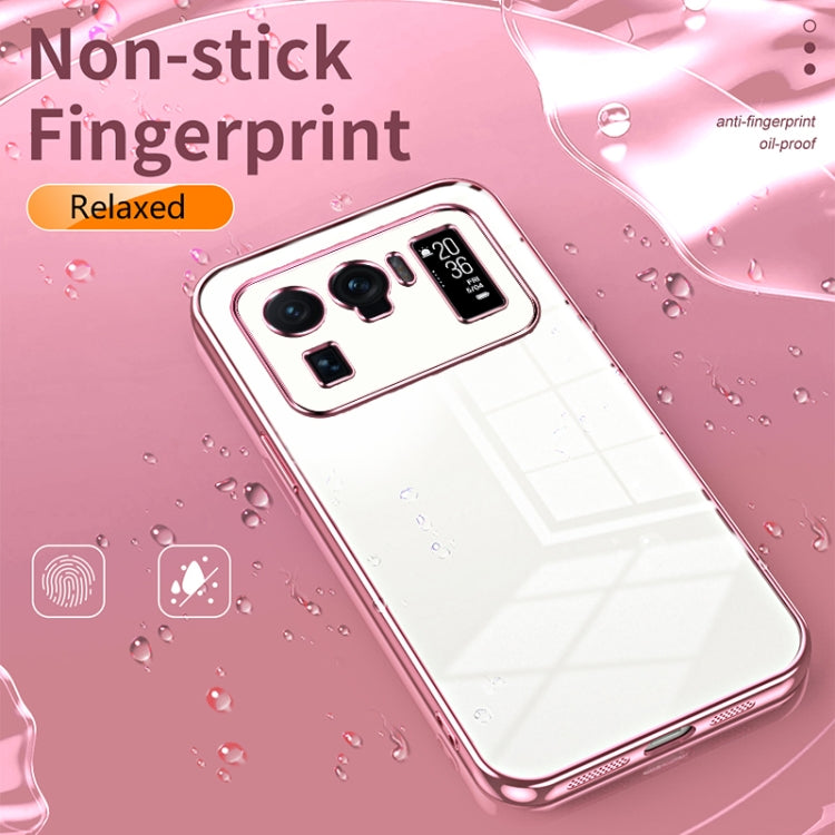 Transparent Plating Fine Hole Phone Case, For Xiaomi Mi 11 Ultra, For Xiaomi Mi 11 Pro, For Xiaomi Mi 11, For Xiaomi Mi 10 Lite 5G