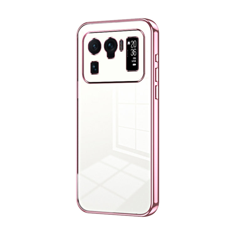 Transparent Plating Fine Hole Phone Case