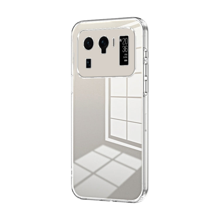 Transparent Plating Fine Hole Phone Case