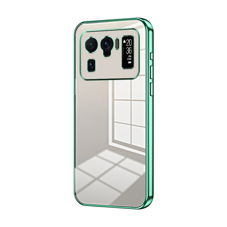 Transparent Plating Fine Hole Phone Case