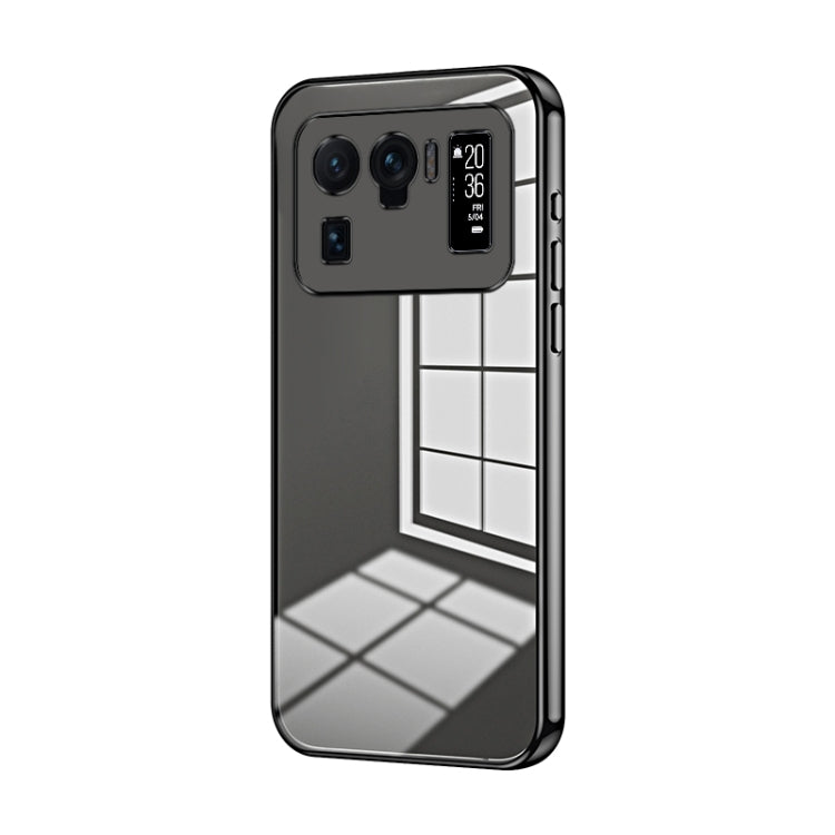 Transparent Plating Fine Hole Phone Case