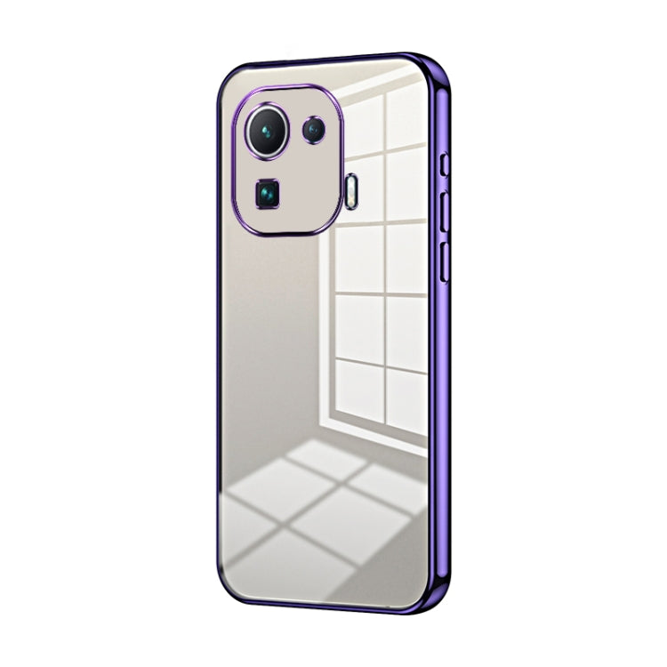 Transparent Plating Fine Hole Phone Case