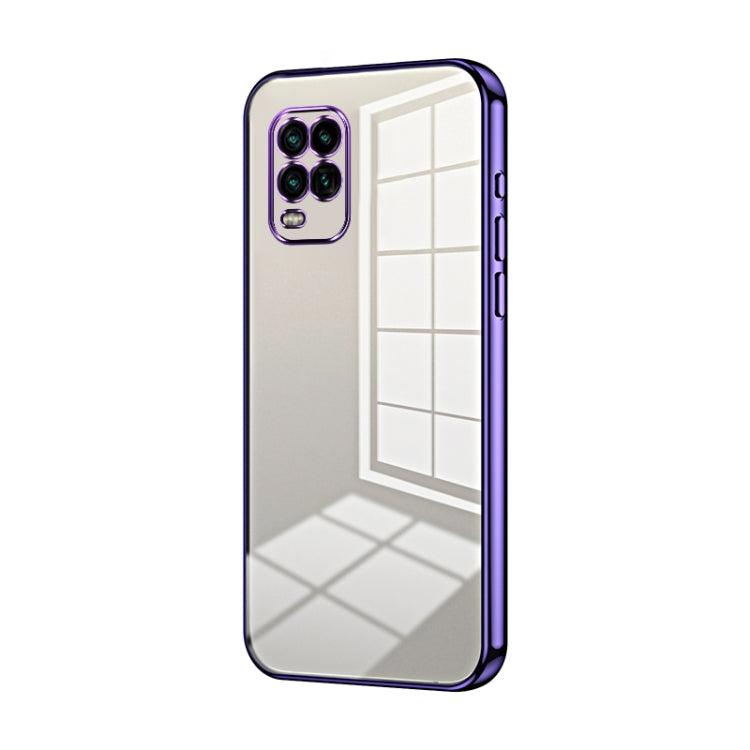 Transparent Plating Fine Hole Phone Case