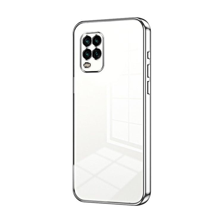 Transparent Plating Fine Hole Phone Case, For Xiaomi Mi 11 Ultra, For Xiaomi Mi 11 Pro, For Xiaomi Mi 11, For Xiaomi Mi 10 Lite 5G