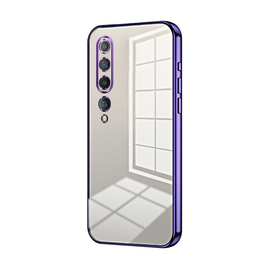 Transparent Plating Fine Hole Phone Case