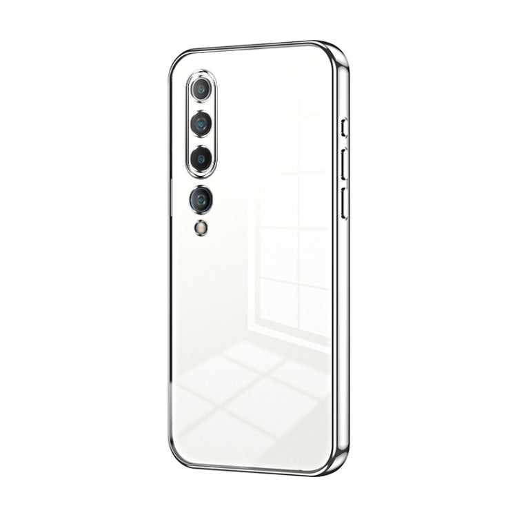Transparent Plating Fine Hole Phone Case