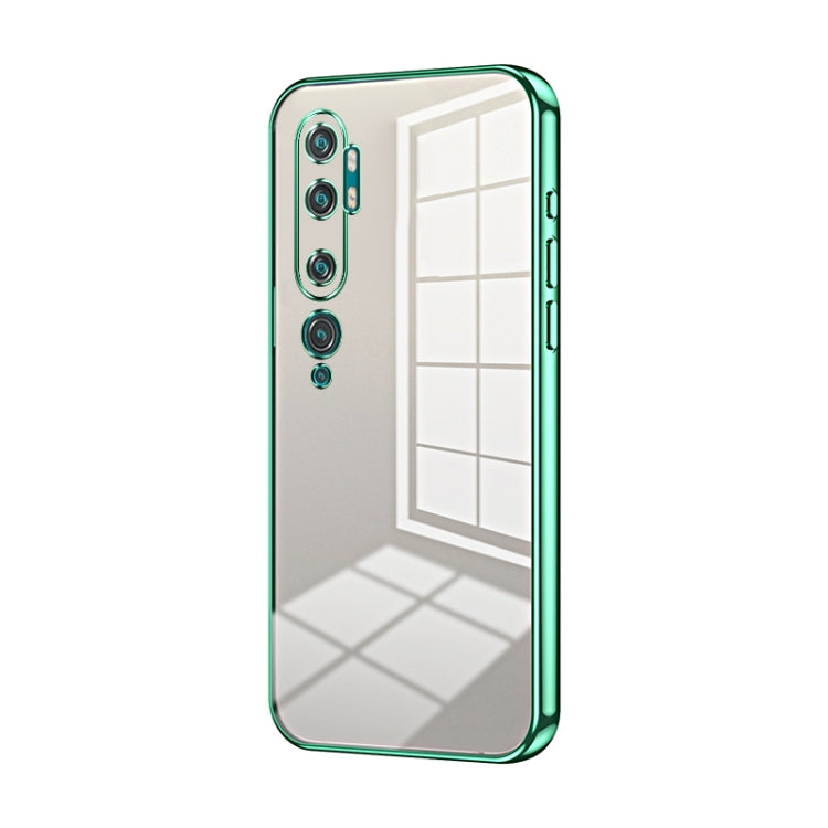 Transparent Plating Fine Hole Phone Case