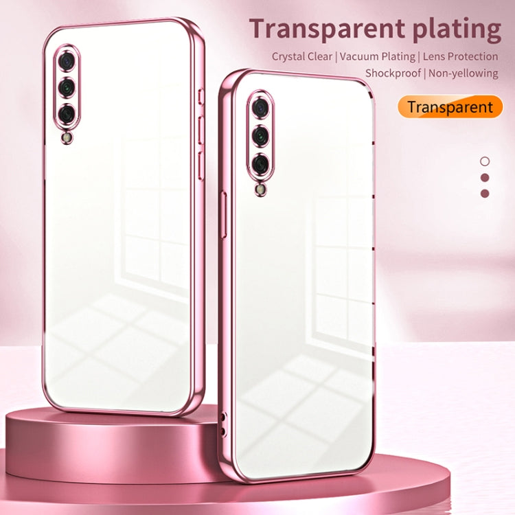 Transparent Plating Fine Hole Phone Case, For Xiaomi Mi CC9e / Mi A3, For Xiaomi Mi 9