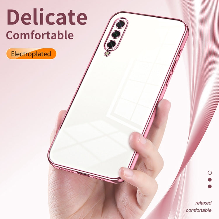 Transparent Plating Fine Hole Phone Case, For Xiaomi Mi CC9e / Mi A3, For Xiaomi Mi 9