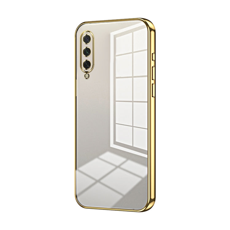 Transparent Plating Fine Hole Phone Case, For Xiaomi Mi CC9e / Mi A3, For Xiaomi Mi 9