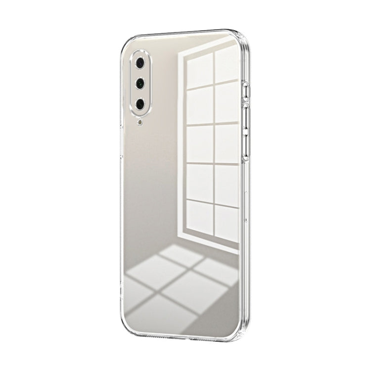 Transparent Plating Fine Hole Phone Case, For Xiaomi Mi CC9e / Mi A3, For Xiaomi Mi 9