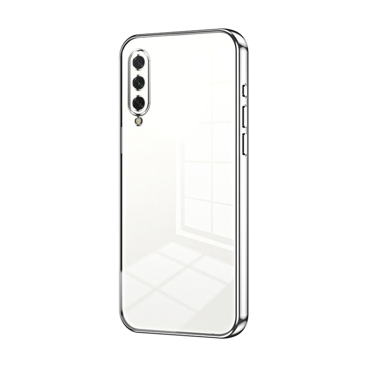 Transparent Plating Fine Hole Phone Case, For Xiaomi Mi CC9e / Mi A3, For Xiaomi Mi 9