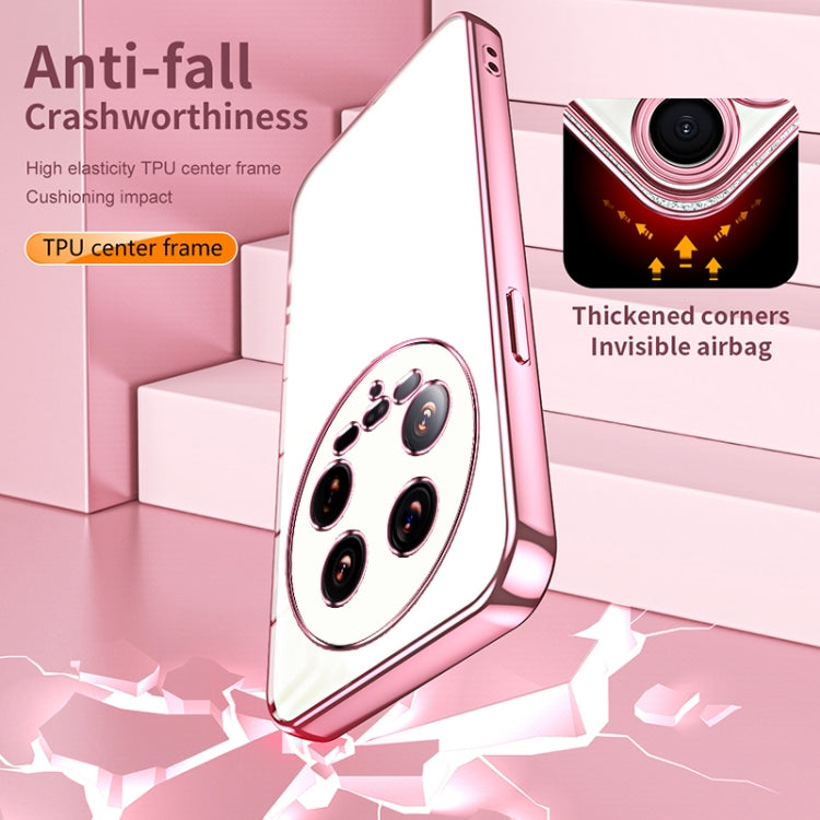 Transparent Plating Fine Hole Phone Case