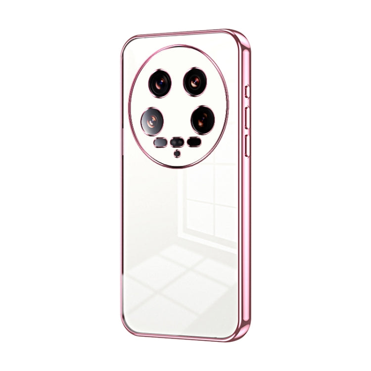 Transparent Plating Fine Hole Phone Case