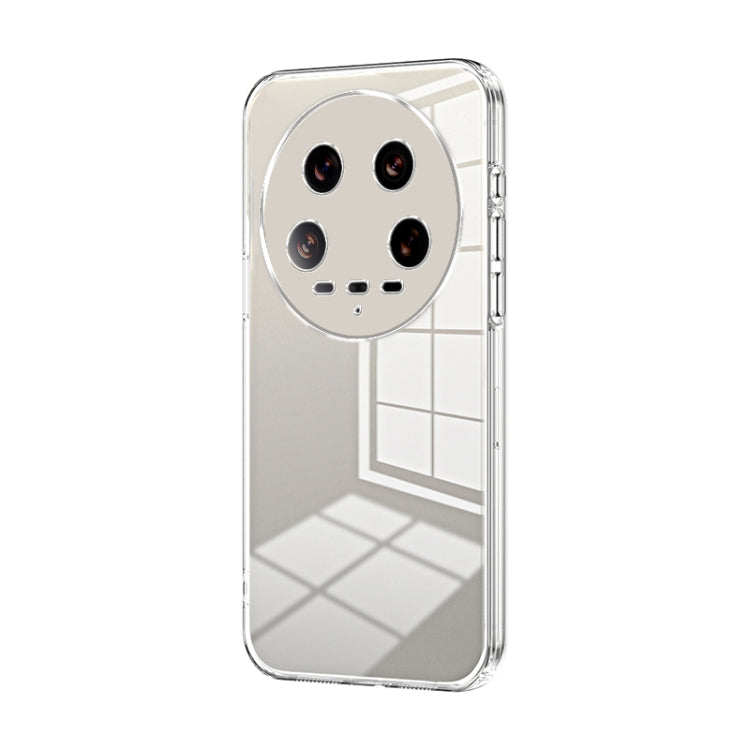 Transparent Plating Fine Hole Phone Case