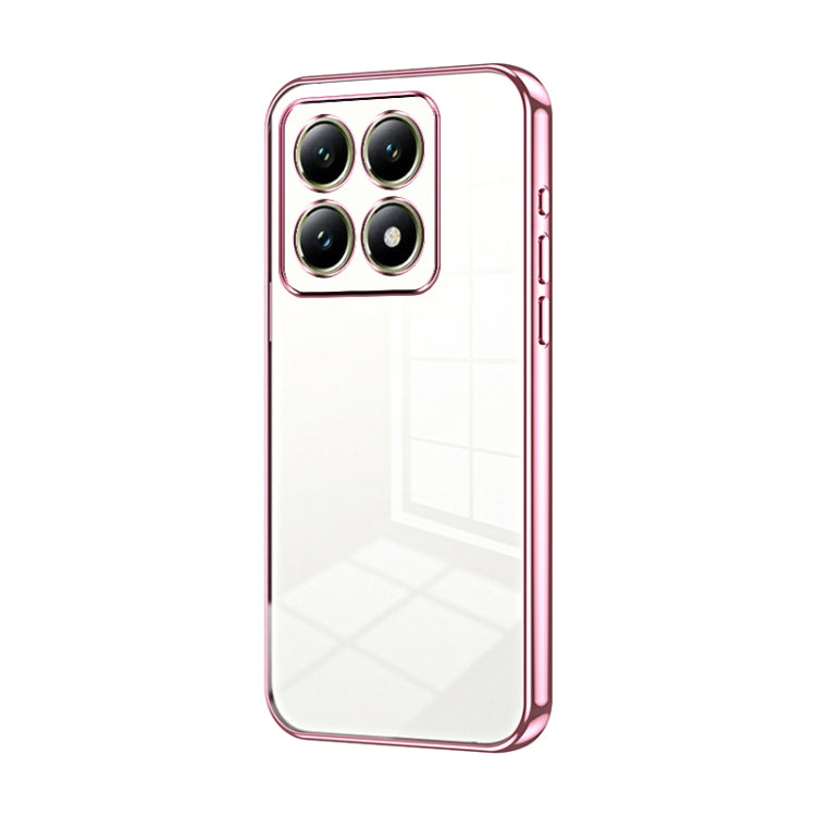 Transparent Plating Fine Hole Phone Case