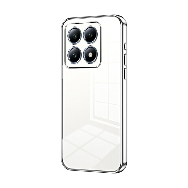 Transparent Plating Fine Hole Phone Case