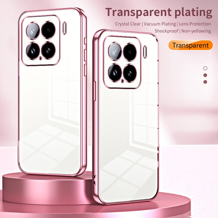 Transparent Plating Fine Hole Phone Case