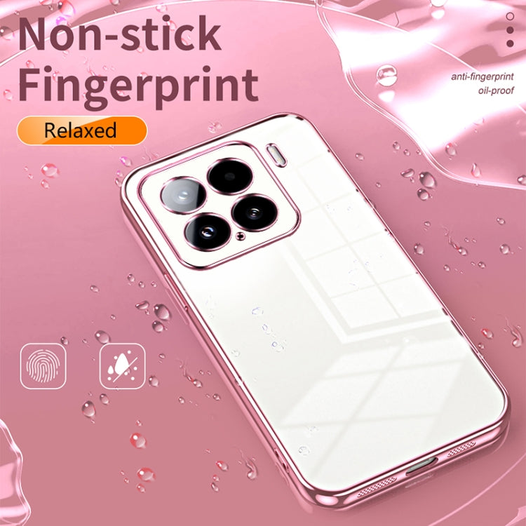 Transparent Plating Fine Hole Phone Case
