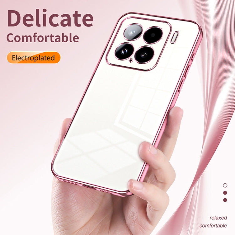 Transparent Plating Fine Hole Phone Case